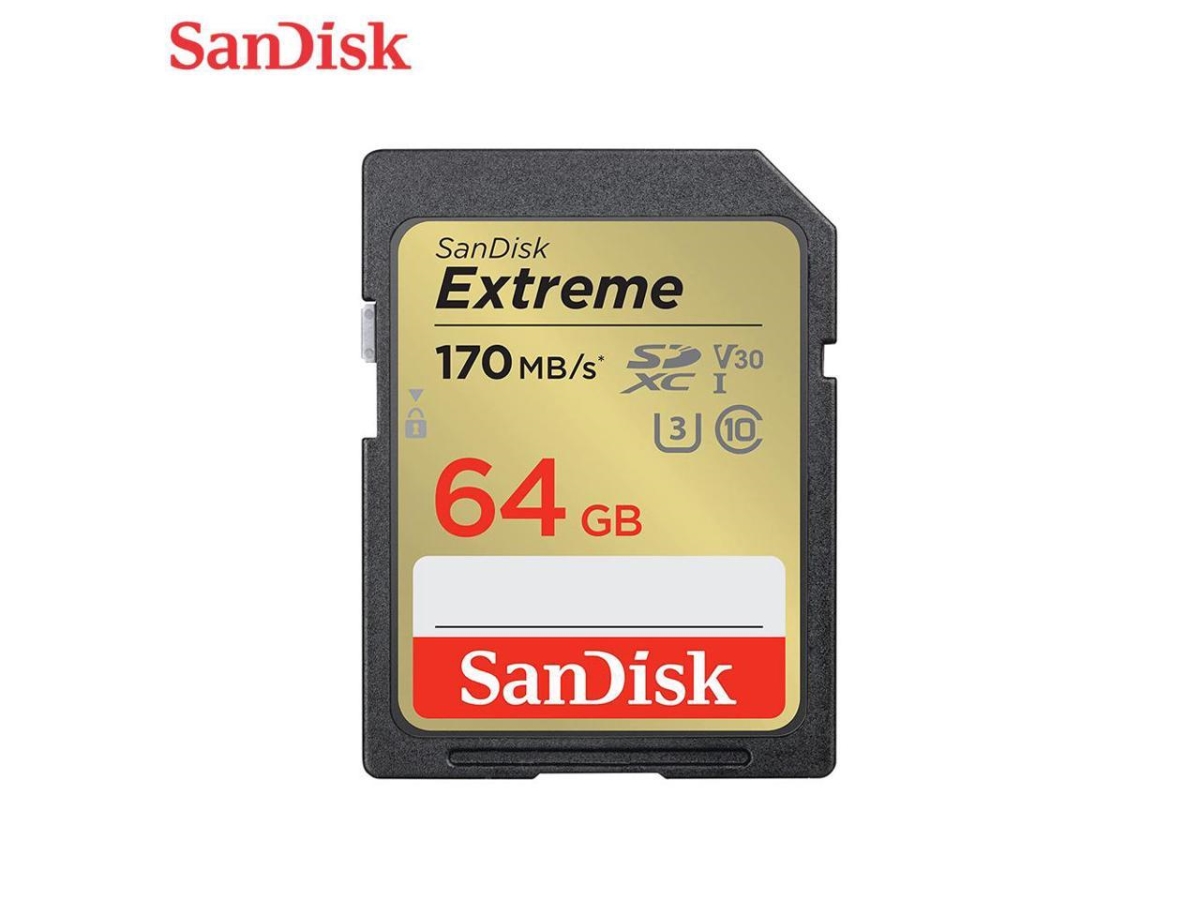 UPC 619659188610 product image for SDSDXV2-064G-GNCIN 64GB Extreme SDXC UHS-I & U3 Class 10 V30 Memory Card - Speed | upcitemdb.com