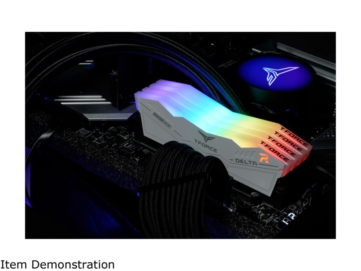 Picture of Team Group FF4D532G7600HC36DDC01 Delta RGB DDR5 32GB - 2 x 16GB - 288-Pin PC RAM DDR5 7600 - PC5 60800 Desktop memory Model