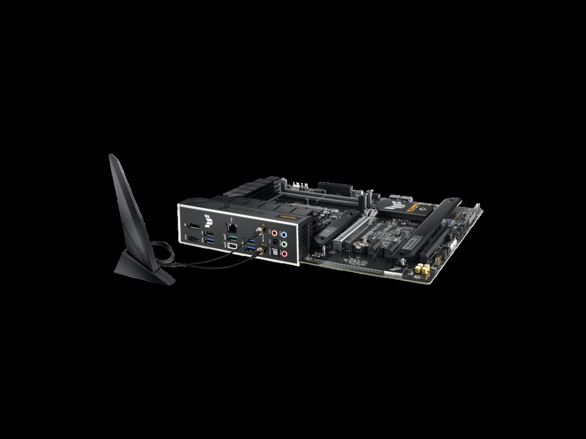 Picture of ASUS TUF GAMING B760-PLUS WIFI TUF Gaming B760-PLUS WIFI Intel B760 - 13th & 12th Gen - LGA 1700 ATX motherboard with PCIe 5.0 - Re - ltek 2.5Gb Ethernet - DisplayPort - HDMI - SATA 6 Gbps - USB 3.2