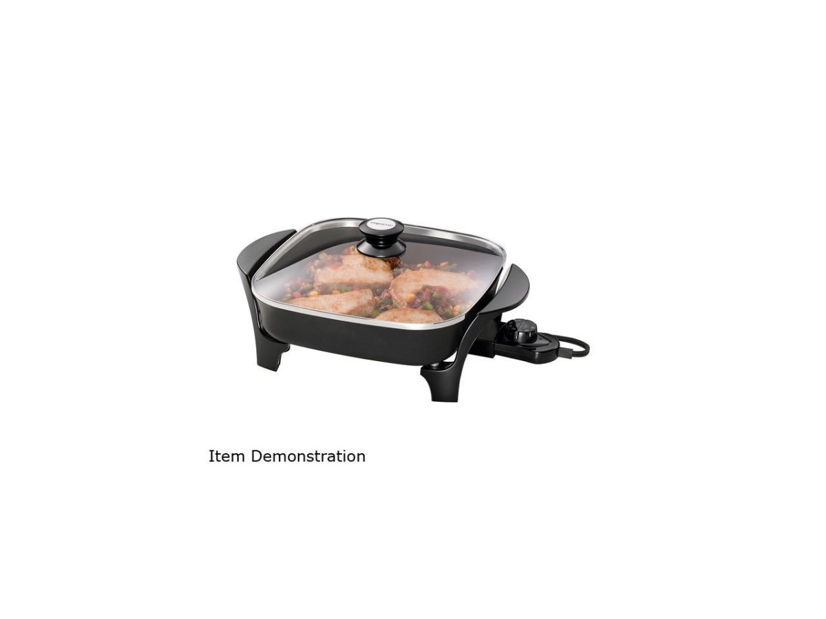 Picture of Presto 6626 11 in. Electric Skillet Glass Lid