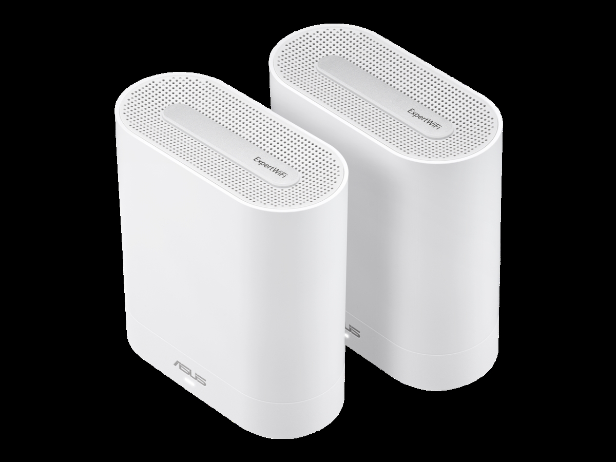 Picture of Asus EBM68 -W-2-PK- Expert WiFi AX7800 Wireless Tri-Band Mesh Wi-Fi 6 System&#44; White - Pack of 2