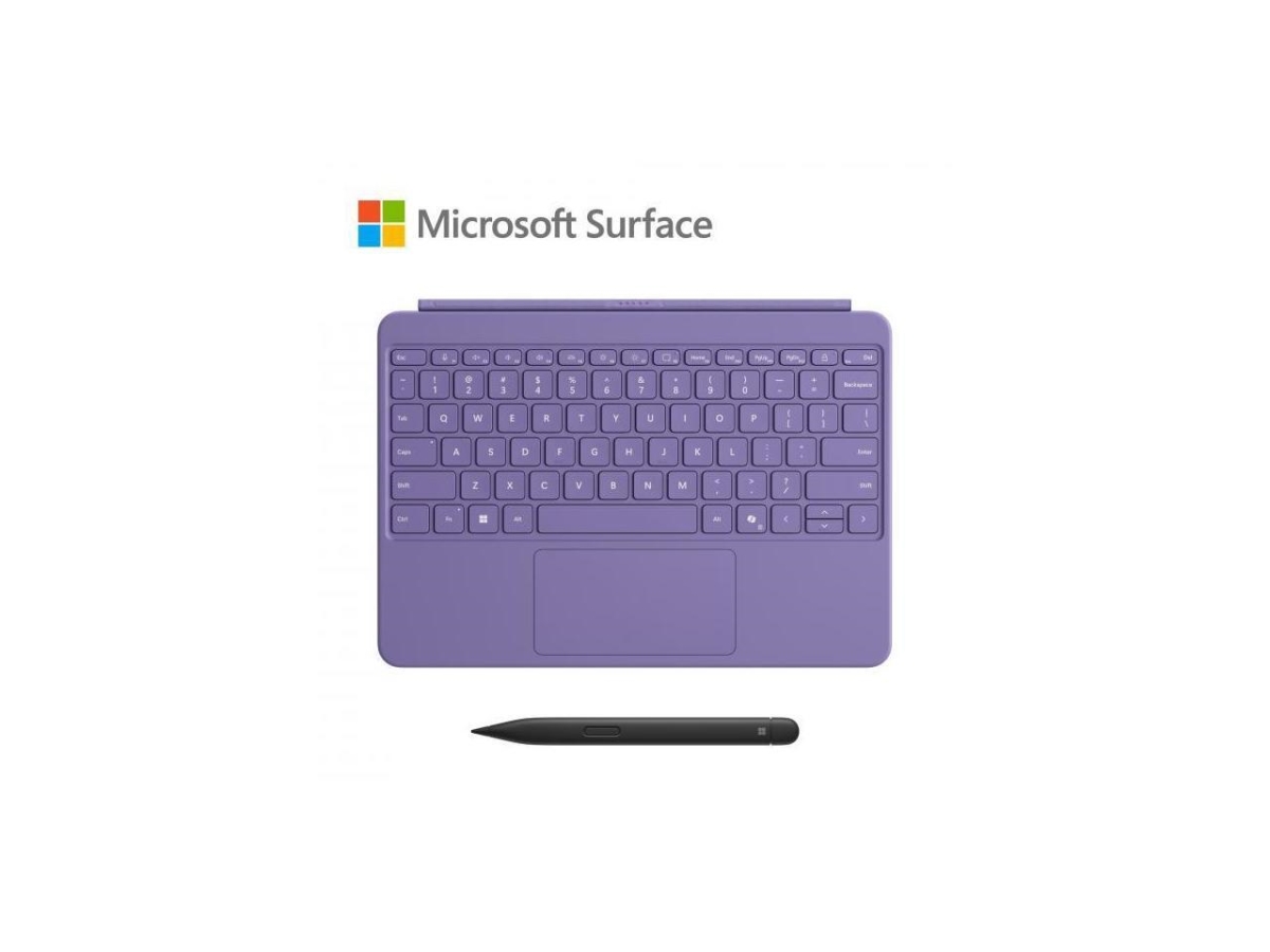 EP2-33104 12 in. Surface Pro Keyboard with Slim Pen, Violet