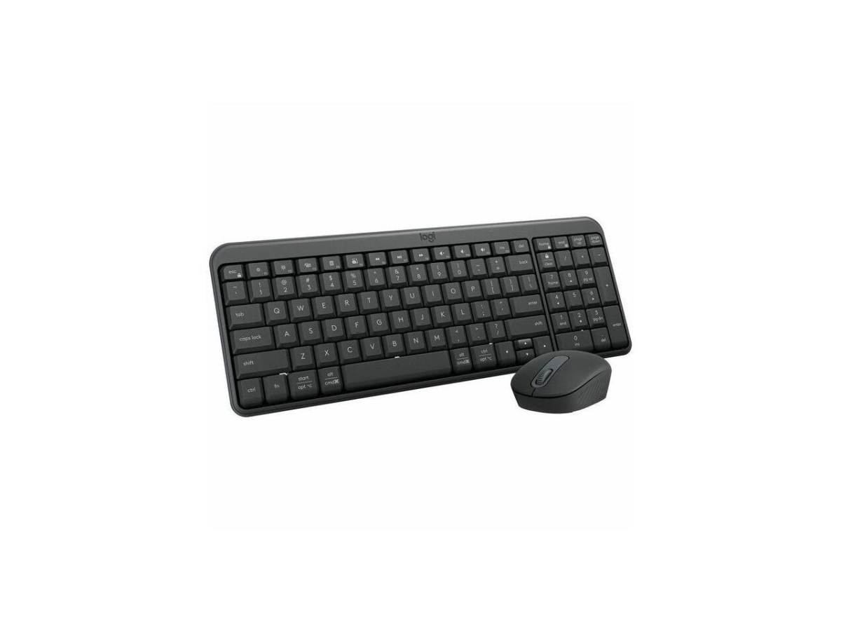 Logitech 920-013510 MK250 Bluetooth Wireless Mouse & Keyboard, Graphite