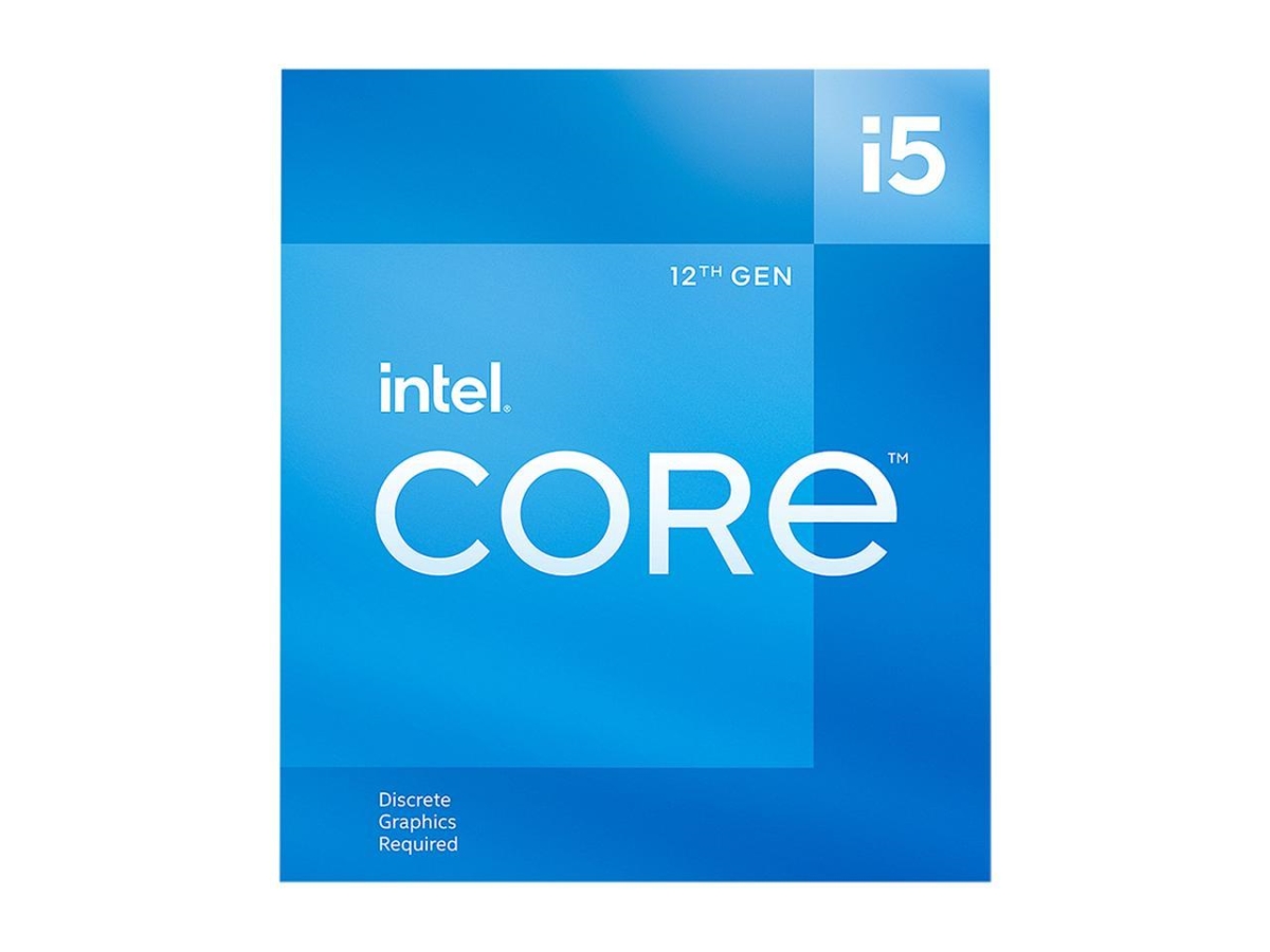 Picture of Intel BX8071512400F Core i5 12th Gen Alder Lake 6-Core 2.5 GHz LGA 1700 65W Desktop Processor