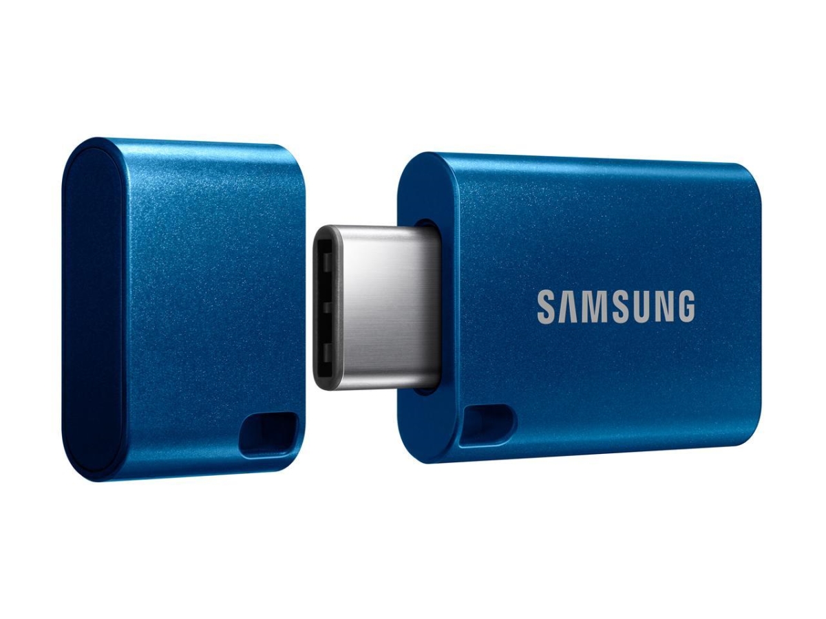 Picture of Samsung MUF-128DA-AM 128GB USB Flash Drive, Blue