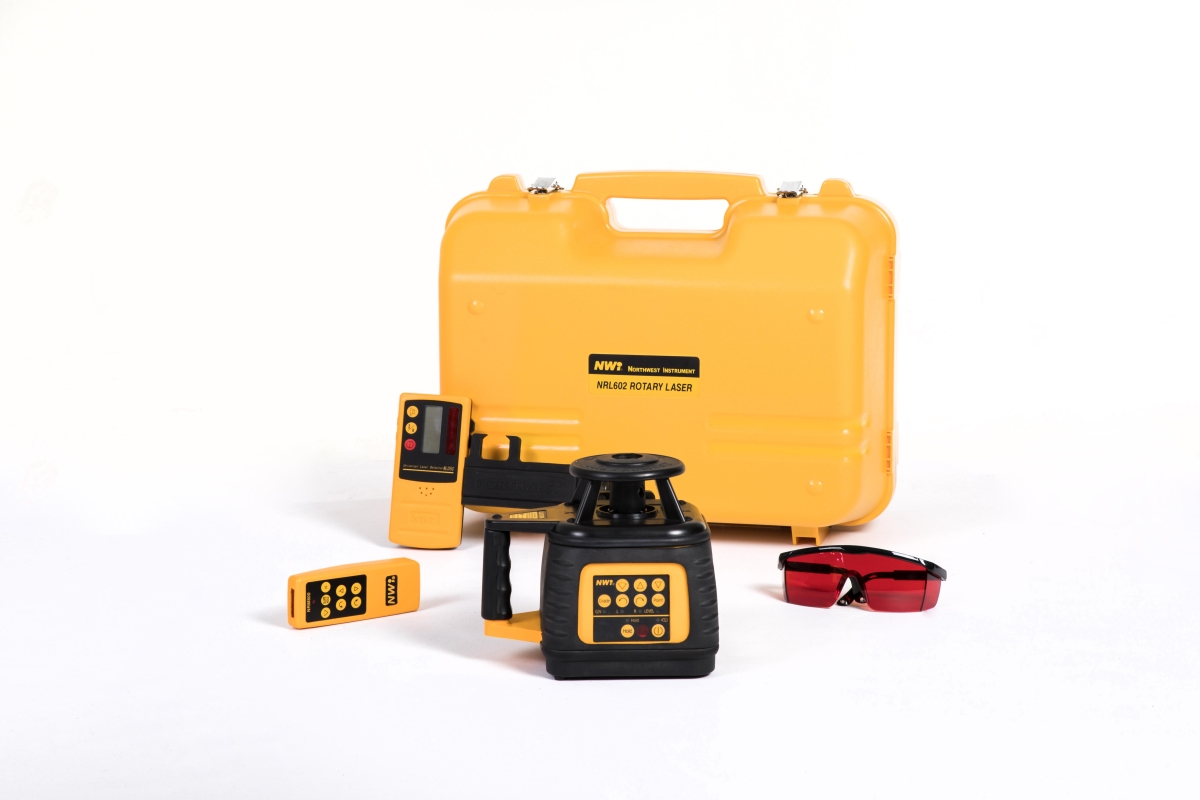 Nrl602k Three Beam Rotary Laser And Detector With Slope Match Function