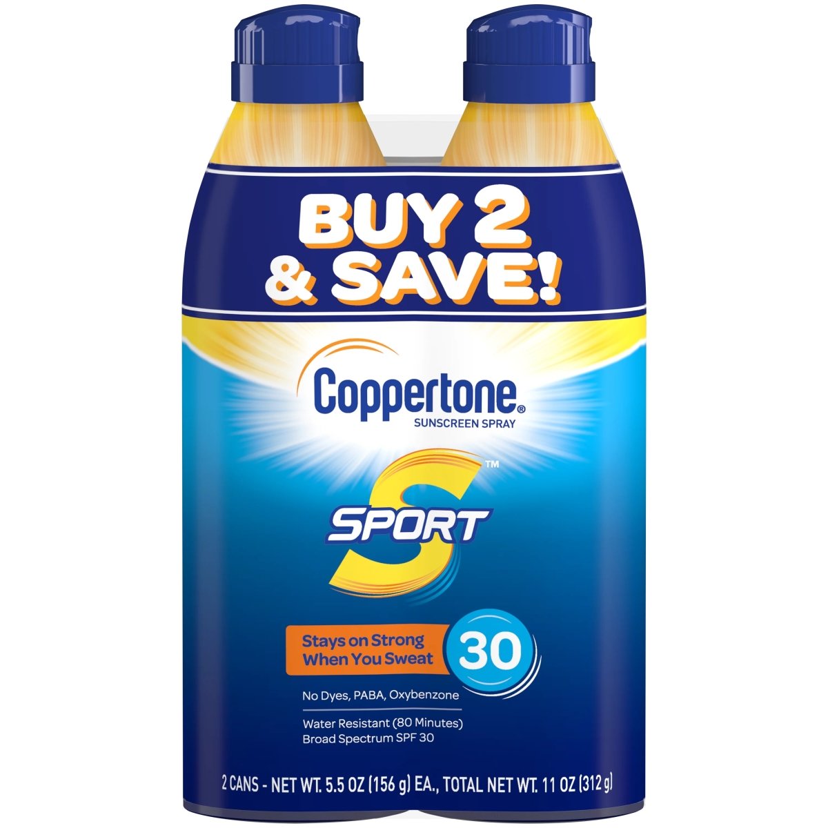 UPC 041100572868 product image for COPPER-007 5.5 oz Sport Sunscreen Spray - SPF 30 | upcitemdb.com