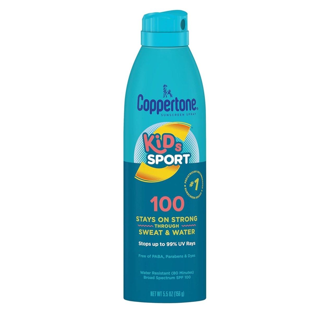 UPC 041100007148 product image for COPPER-045 5.5 oz Kids Sport Sunscreen Water Resistant Spray - SPF 100 | upcitemdb.com