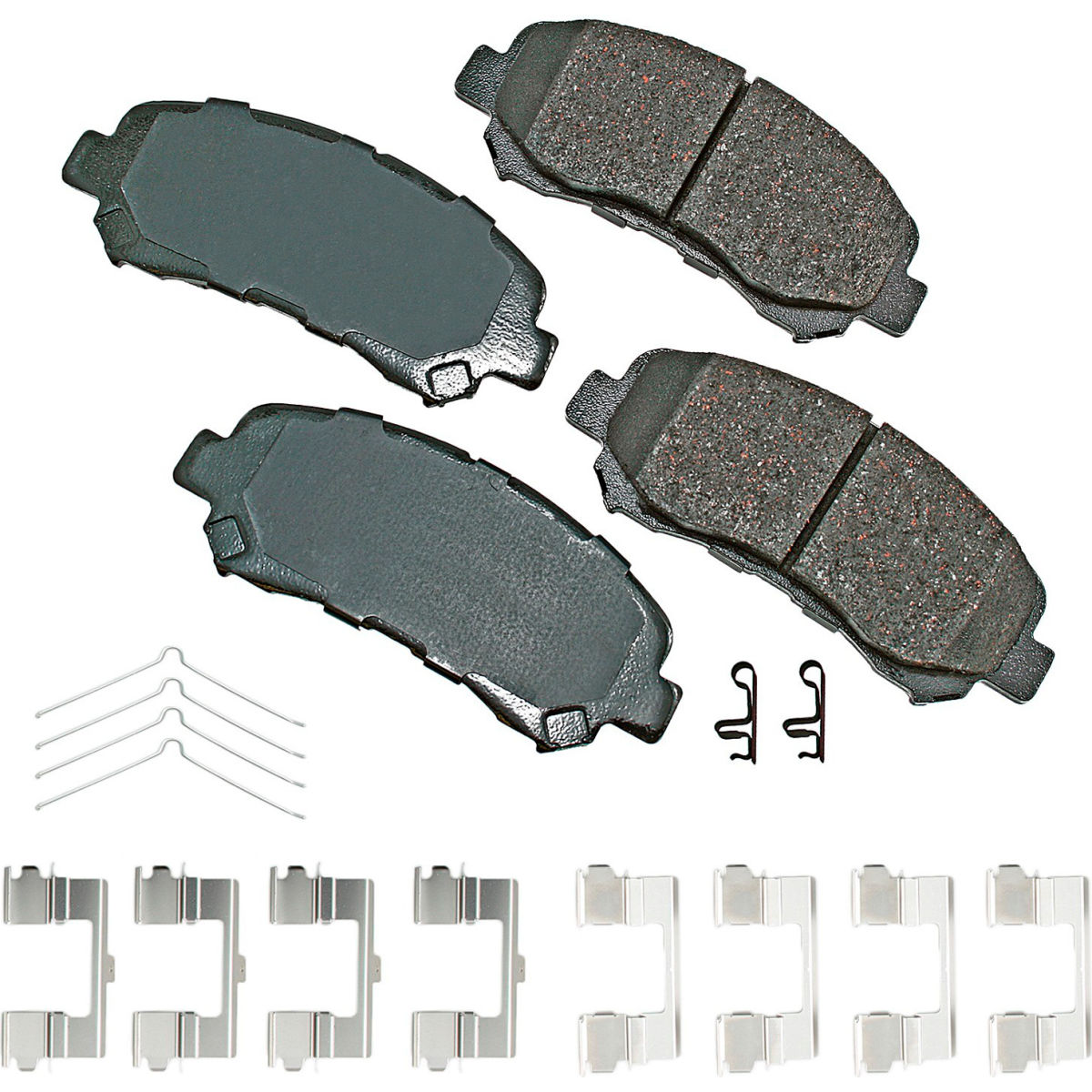 UPC 821726005441 product image for B2380441 AKACT1338A ProAct Ultra Premium Ceramic Disc Brake Pad Kit for 2016-201 | upcitemdb.com