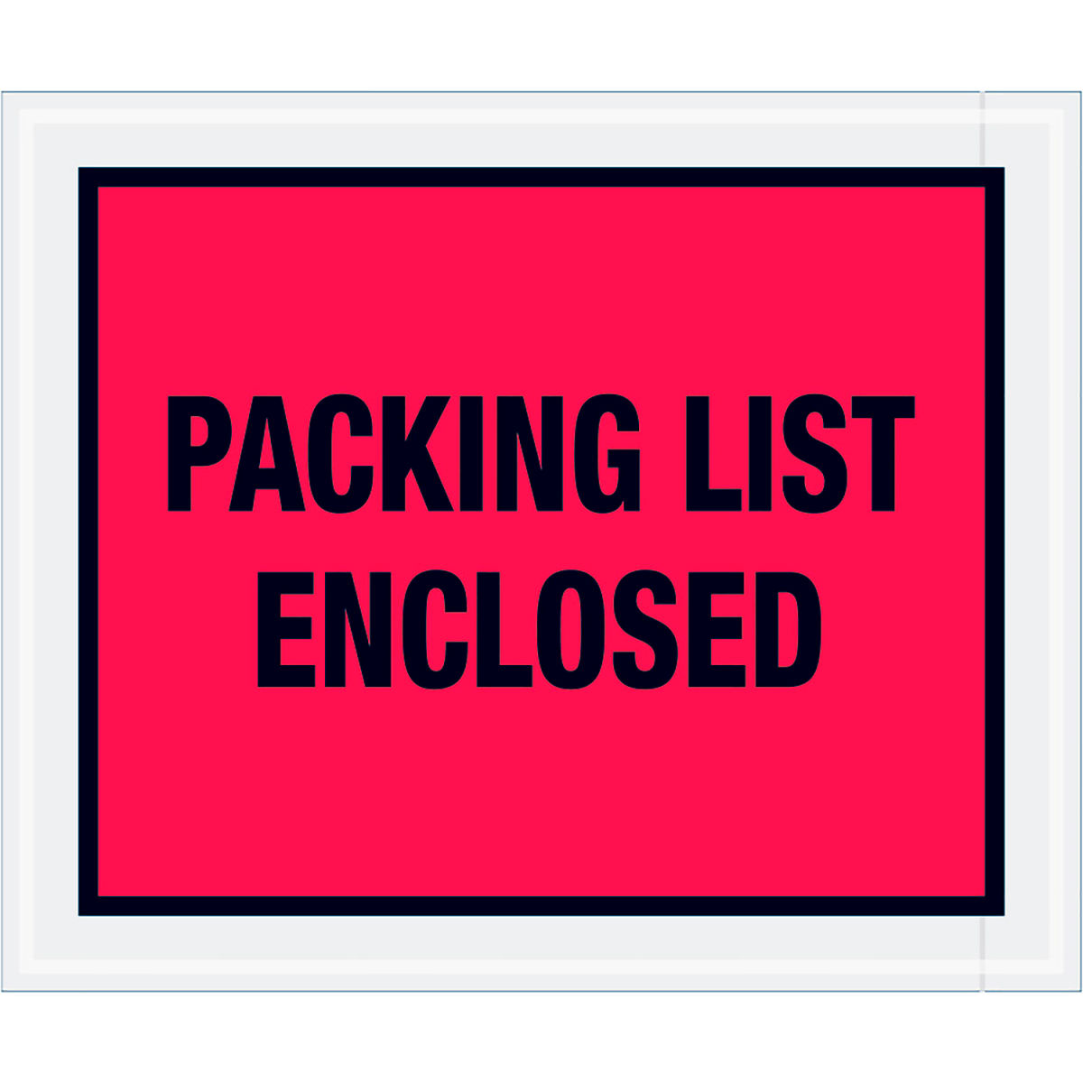 10 x 12 in. Red Full Face Envelopes - Packing List Enclosed - Pack of 500