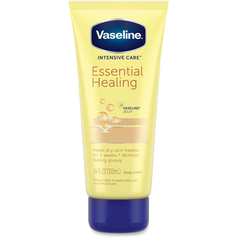 GTIN 305210044487 product image for B3092315 Vaseline Intensive Care Essential Healing Body Lotion 3.4 oz Squeeze Tu | upcitemdb.com