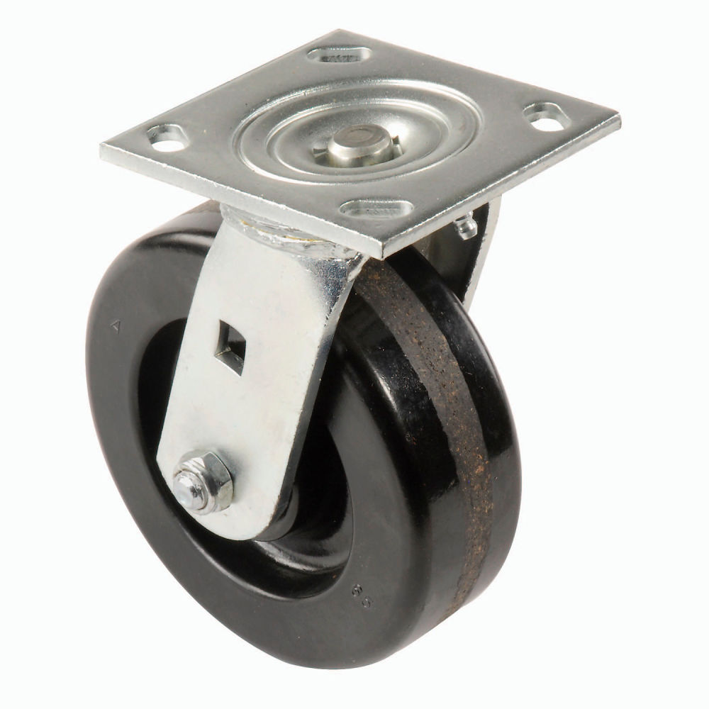UPC 029549011247 product image for Global Industrial 601124 8 in. Heavy Duty Swivel Plate Caster Plastic Wheel - 80 | upcitemdb.com