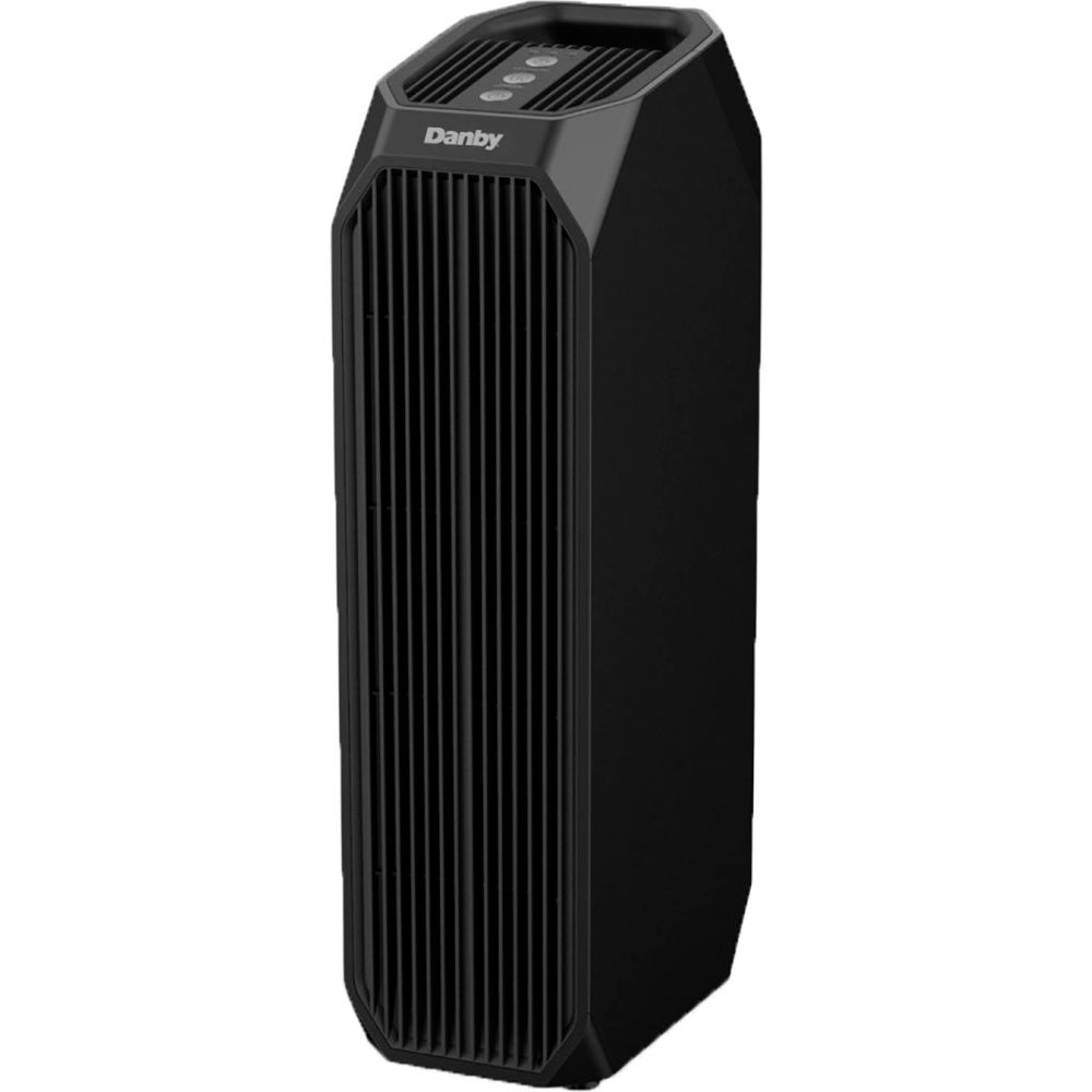 B3139496 UV Air Purifier with HEPA Filter - 58W - 110V - Black