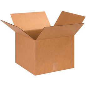 Global Industrial BP2642 Cardboard Corrugated Boxes - 13 x 13 x 10 in., Kraft - Pack of 25