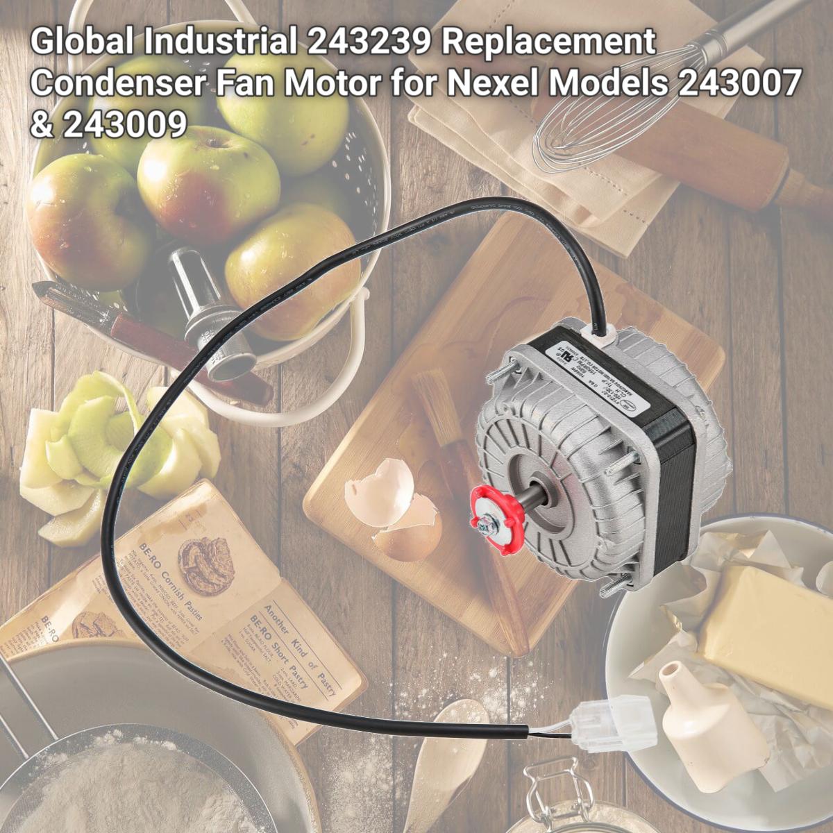 Picture of Global Industrial 243239 Replacement Condenser Fan Motor for Nexel Models 243007 & 243009