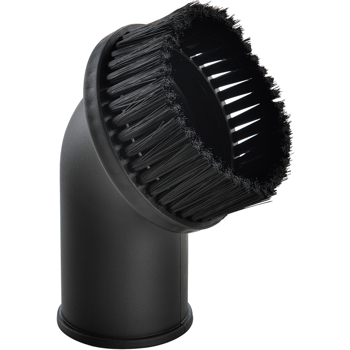 Global Industrial 641419 Round Dust Brush Attachment for 18 gal Wet & Dry Squeegee Vacuums