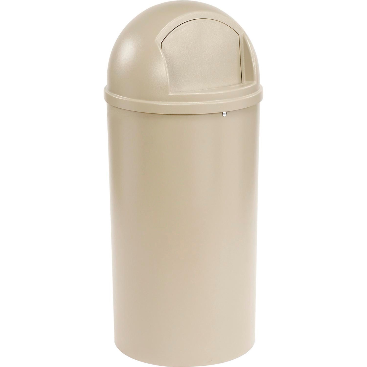 Rubbermaid Commercial Products 4592923 25 gal Marshal Waste Receptacles - Beige