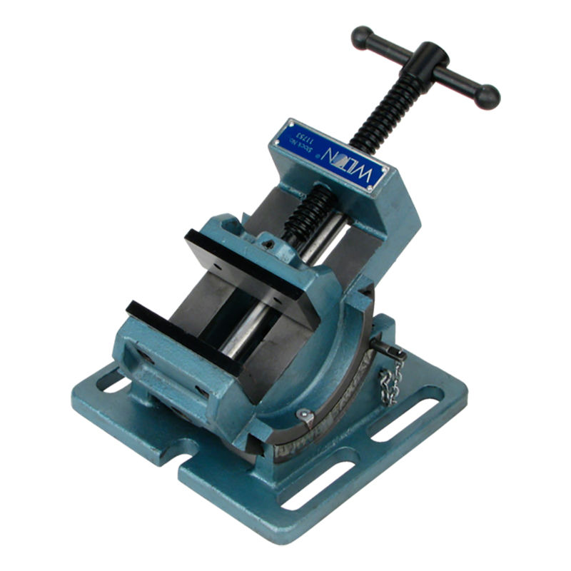 B3081197 3 in. Wilton Cradle Style Angle Drill Press Vise - Gray