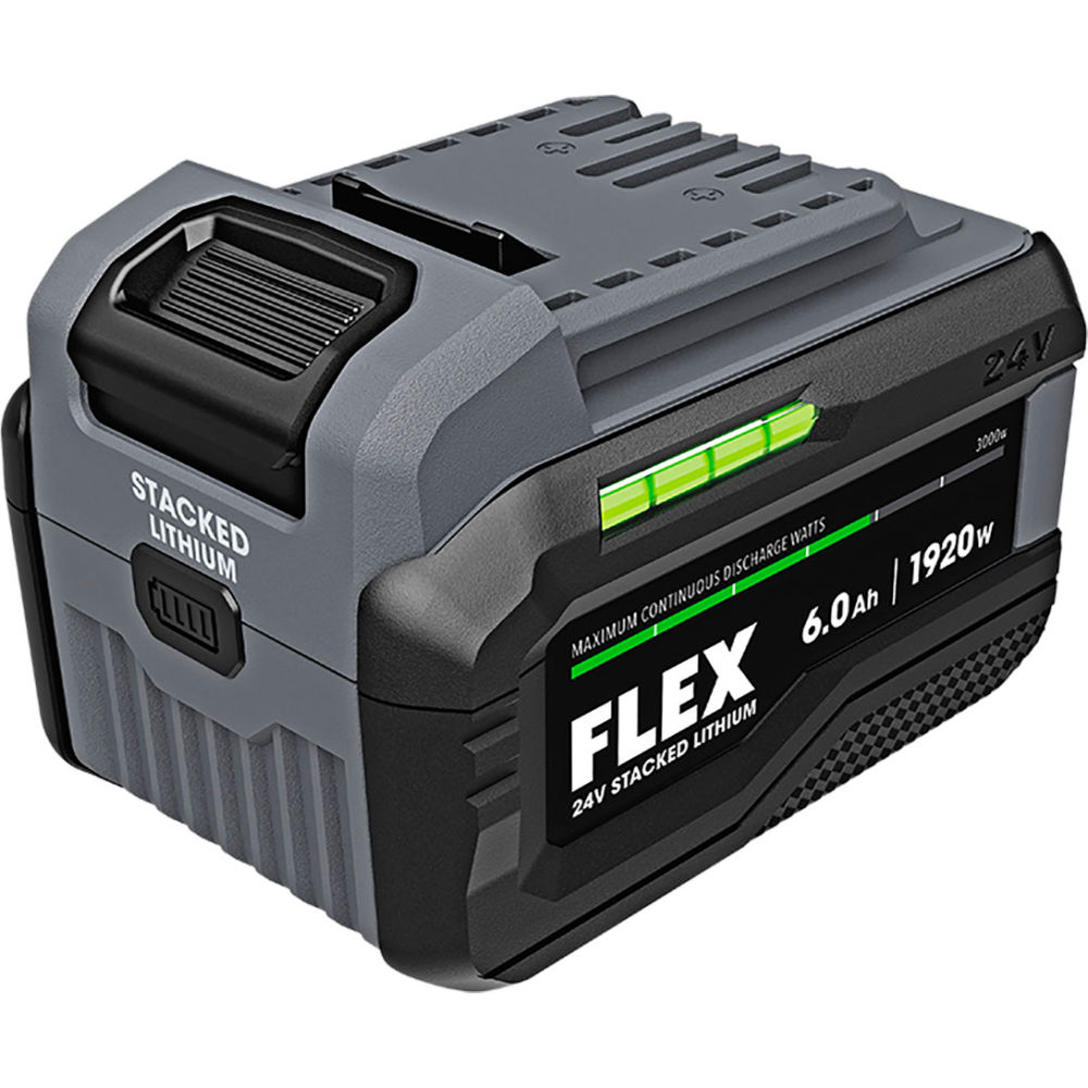 Chervon North America B3131273 Flex Max Stacked Lithium Battery - 6.0Ah - Black