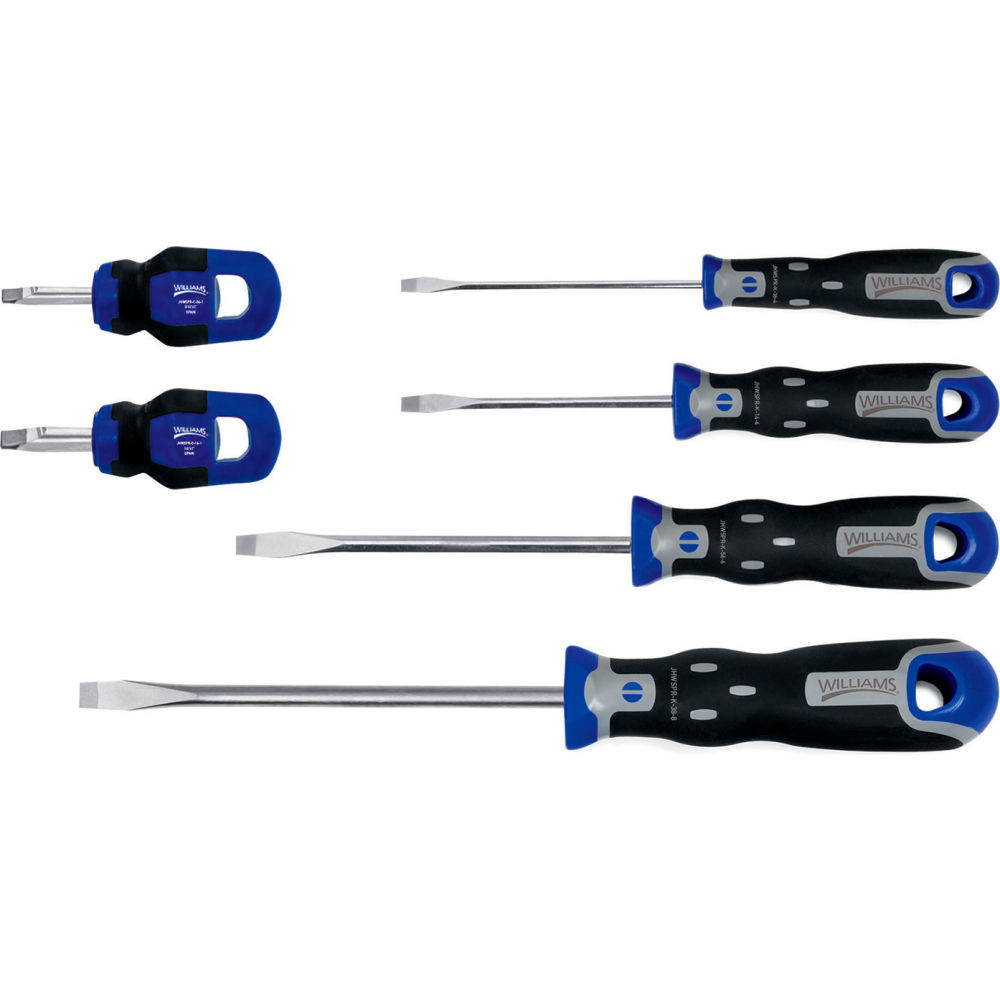 B3193930 Super Torque Combination Screwdriver Set - Round Shank - 6 Piece