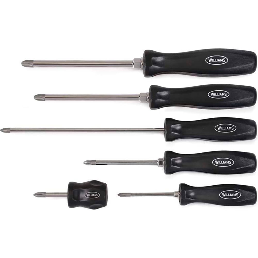 B3194005 Endurogrip Phillips Screwdriver Set - No. 1 to No. 4-Point - 6 Piece