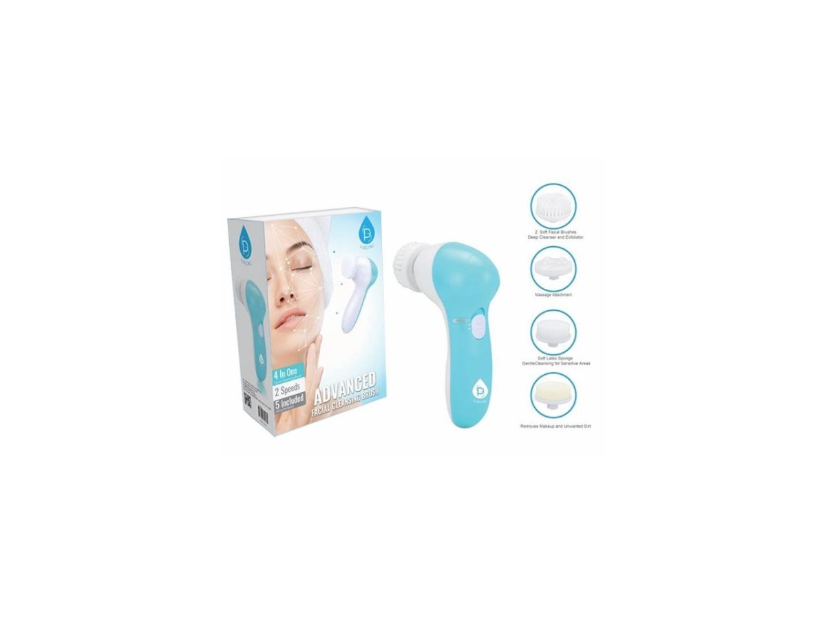 Fc110be Facial Cleaner With 5 Attachments 2x, Blue