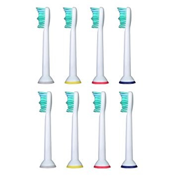 Replacement Tooth Brush Head, Pack Of 8
