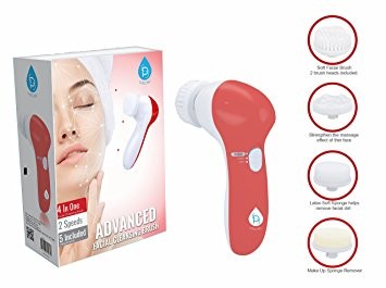 Fc110rd Facial Cleaner With Attachments, Red