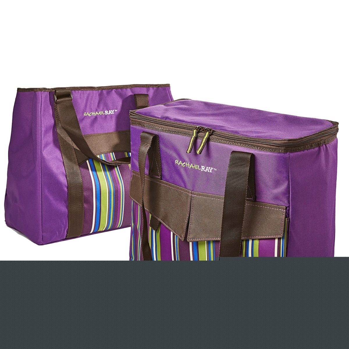 5070rr1636c Rachael Ray Chill Out 2 Go Deluxe Thermal Tote, Purple