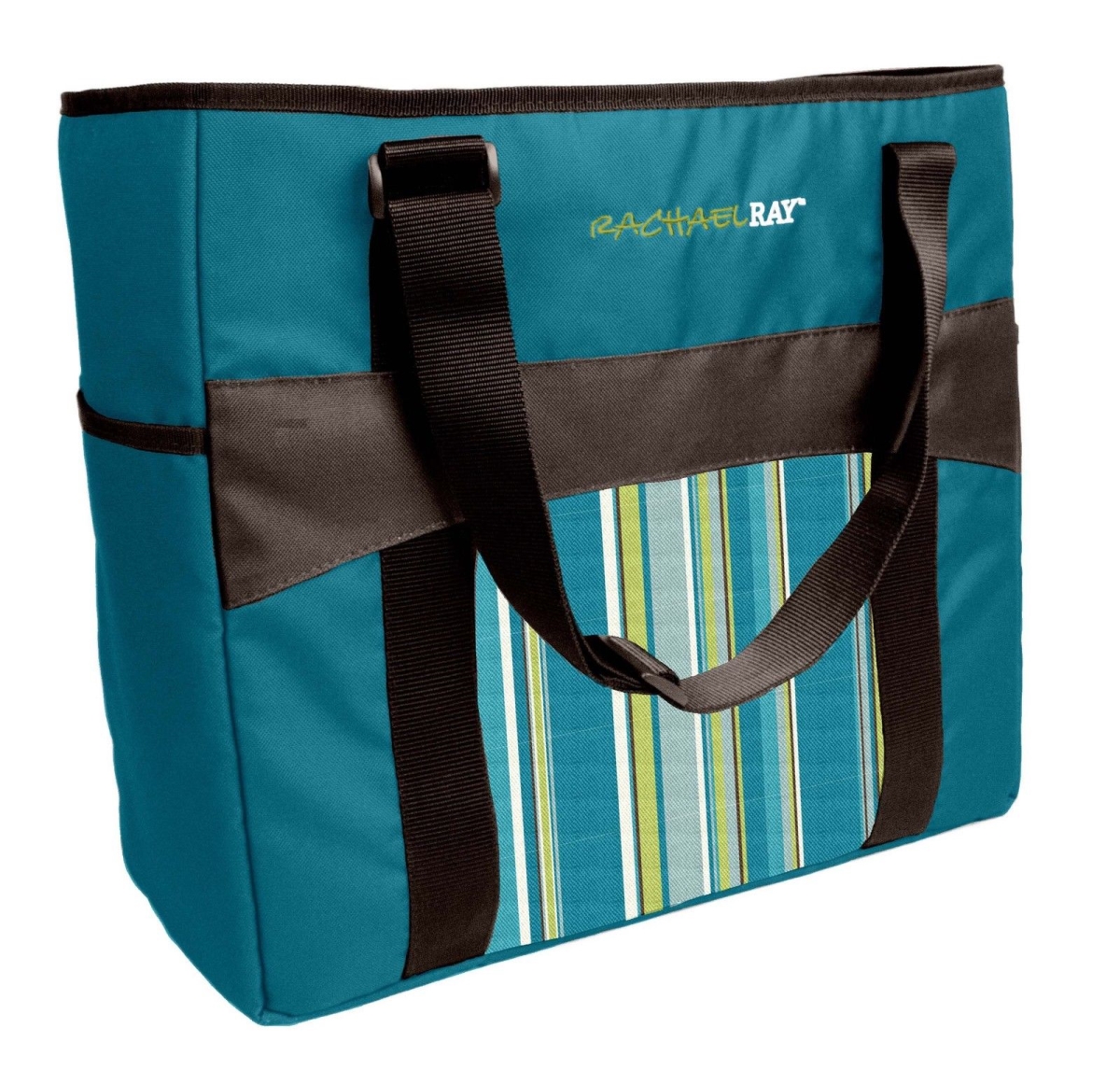 5070rr1638c Rachael Ray Chill Out 2 Go Deluxe Thermal Tote, Blue