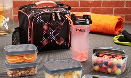 944ffjx1121 Insulated Meal Preparation Bag With Leakproof Container Set