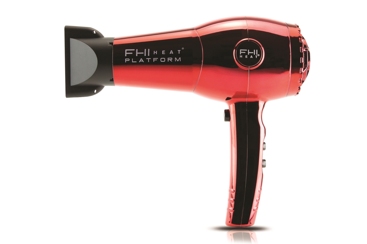 Pf7005rdc Fhi Heat Platform Nano Lite Pro Hair Dryer - 1900 Limited Edition - Red & Chrome