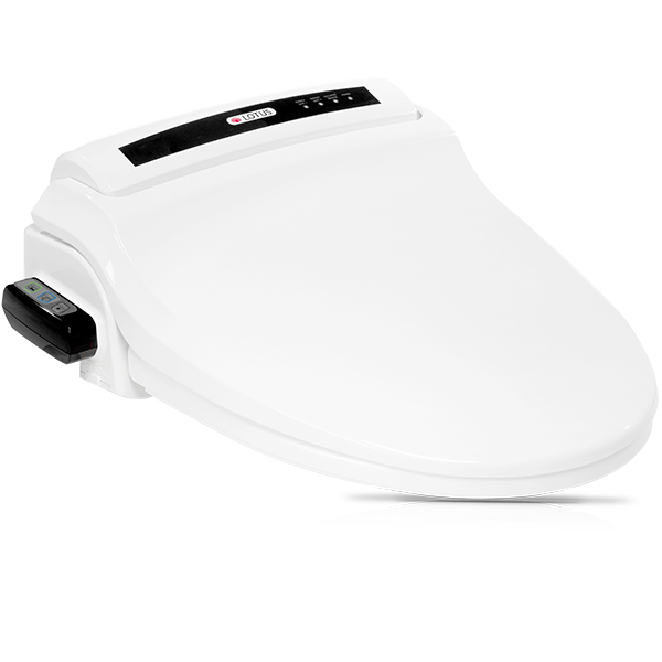 Ats-1000r Round Smart Hygiene Advanced Round Electric Toilet Bidget Seat With Purestream Function - White
