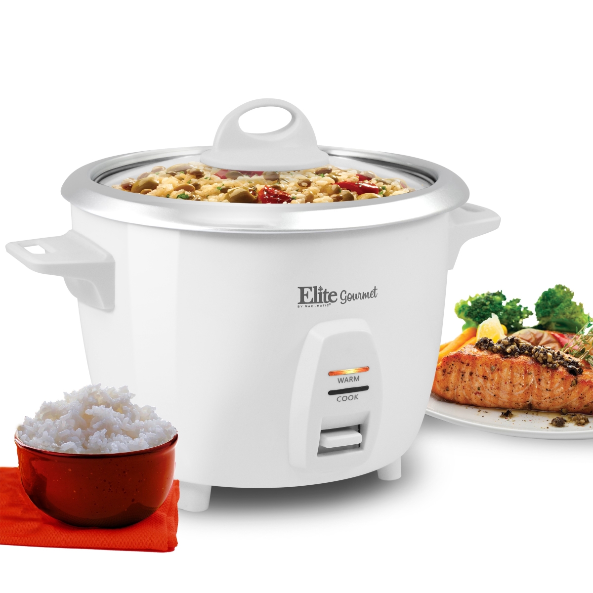 Erc-2010 10 Cup Gourmet Rice Cooker With Stainless Steel Cooking Pot