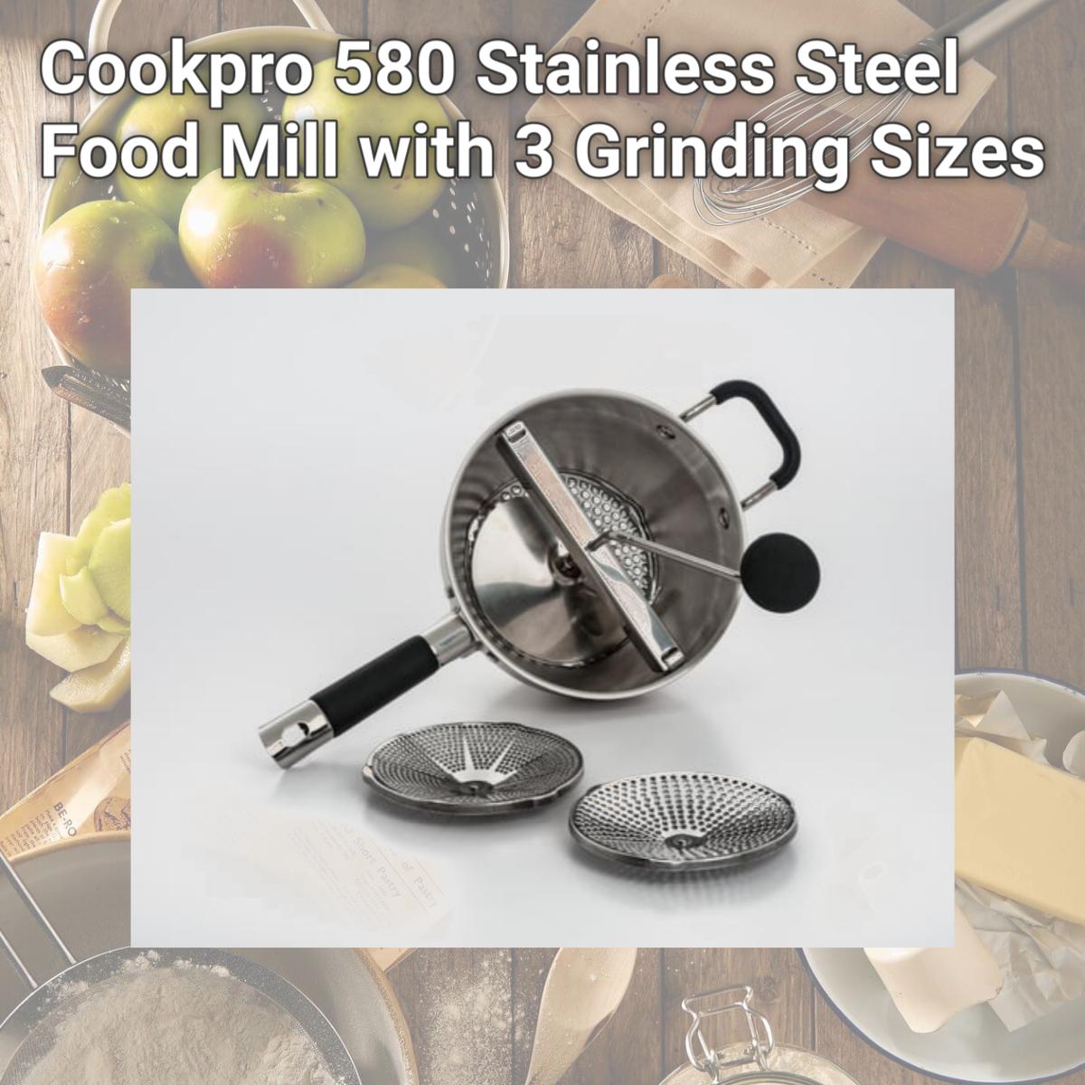 Picture of Cookpro 580 Stainless Steel Food Mill with 3 Grinding Sizes