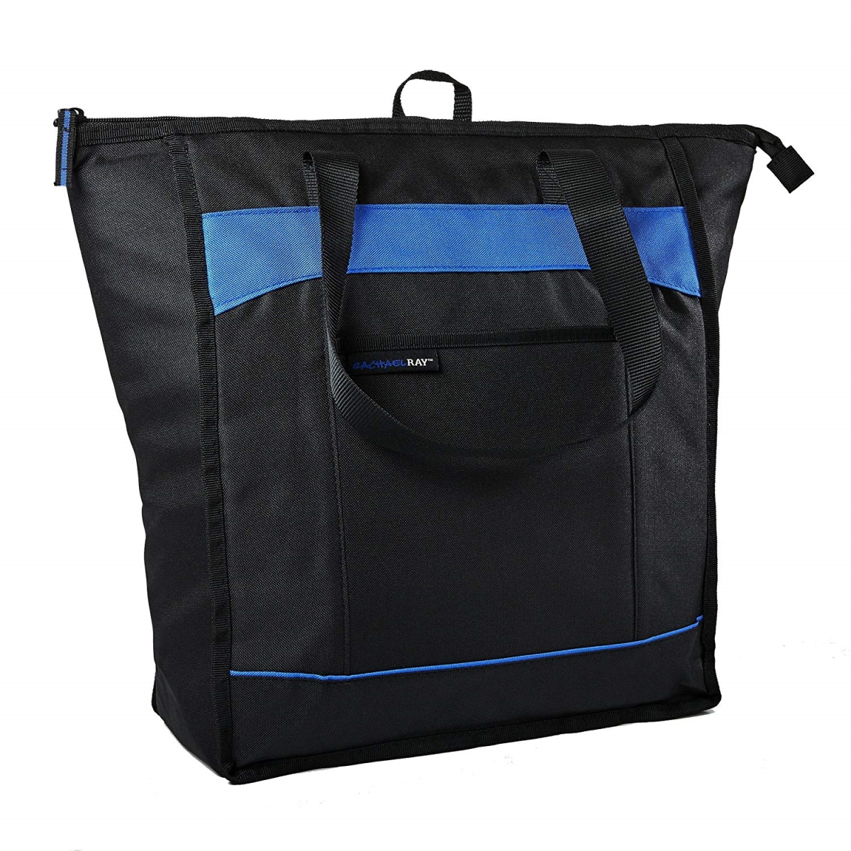 5060rr1613 Chillout Thermal Tote Insulated Bag - Black With Blue Trim