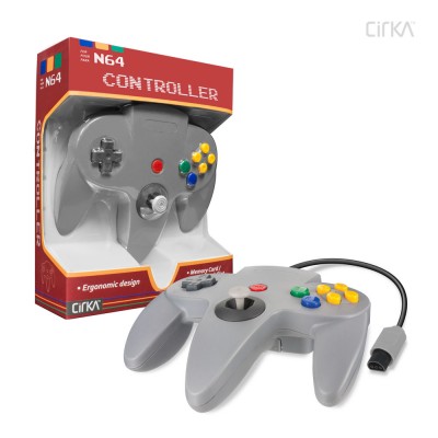 M05786-gr Cirka Controller For N64 - Gray