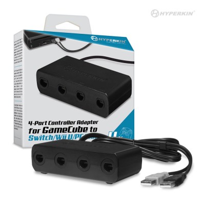 M07149 4-port Gamecube Controller Adapter - Wii U, Pc & Mac