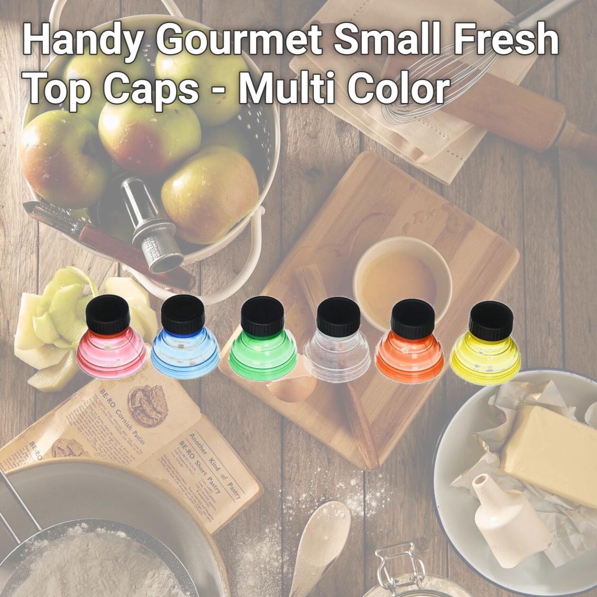 Picture of Jobar JB7514 Handy Gourmet Small Fresh Top Caps - Multi Color
