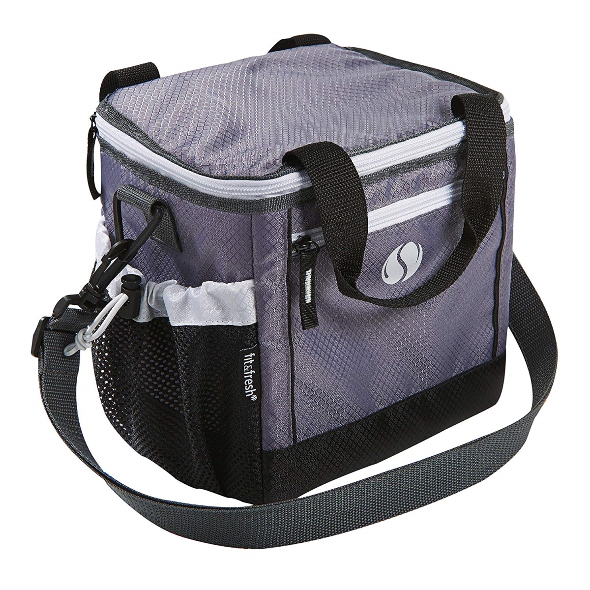 370khas2240 Fit & Fresh Multi Colored Official My Little Pony Bag In Gray With Black Trim