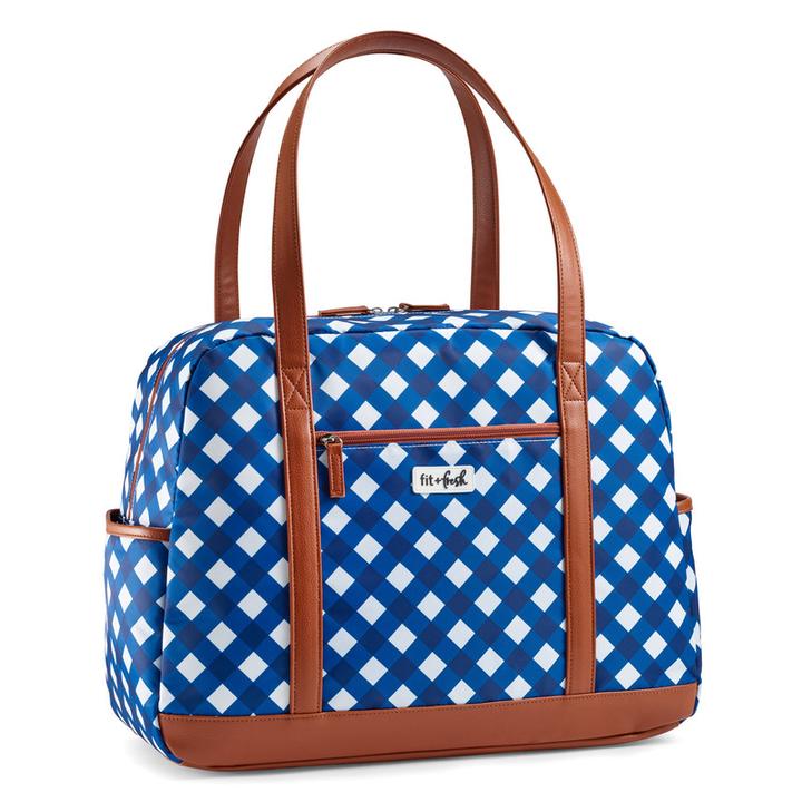 7217ffwb2467 Fit & Fresh Carry On Tote In Classic Navy Bag