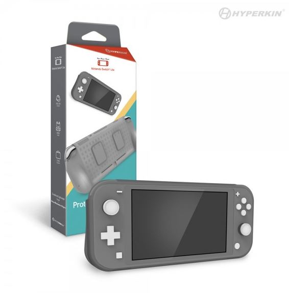 M07418-gr Protective Grip Case For Nintendo Switch Lite, Gray