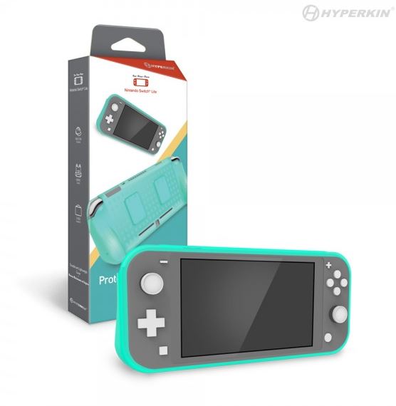 M07418-tq Protective Grip Case For Nintendo Switch Lite, Turquoise