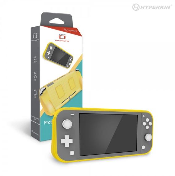 M07418-ye Protective Grip Case For Nintendo Switch Lite, Yellow