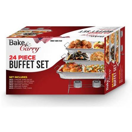 88824 Bake & Carry Buffet Serving Set - 24 Piece