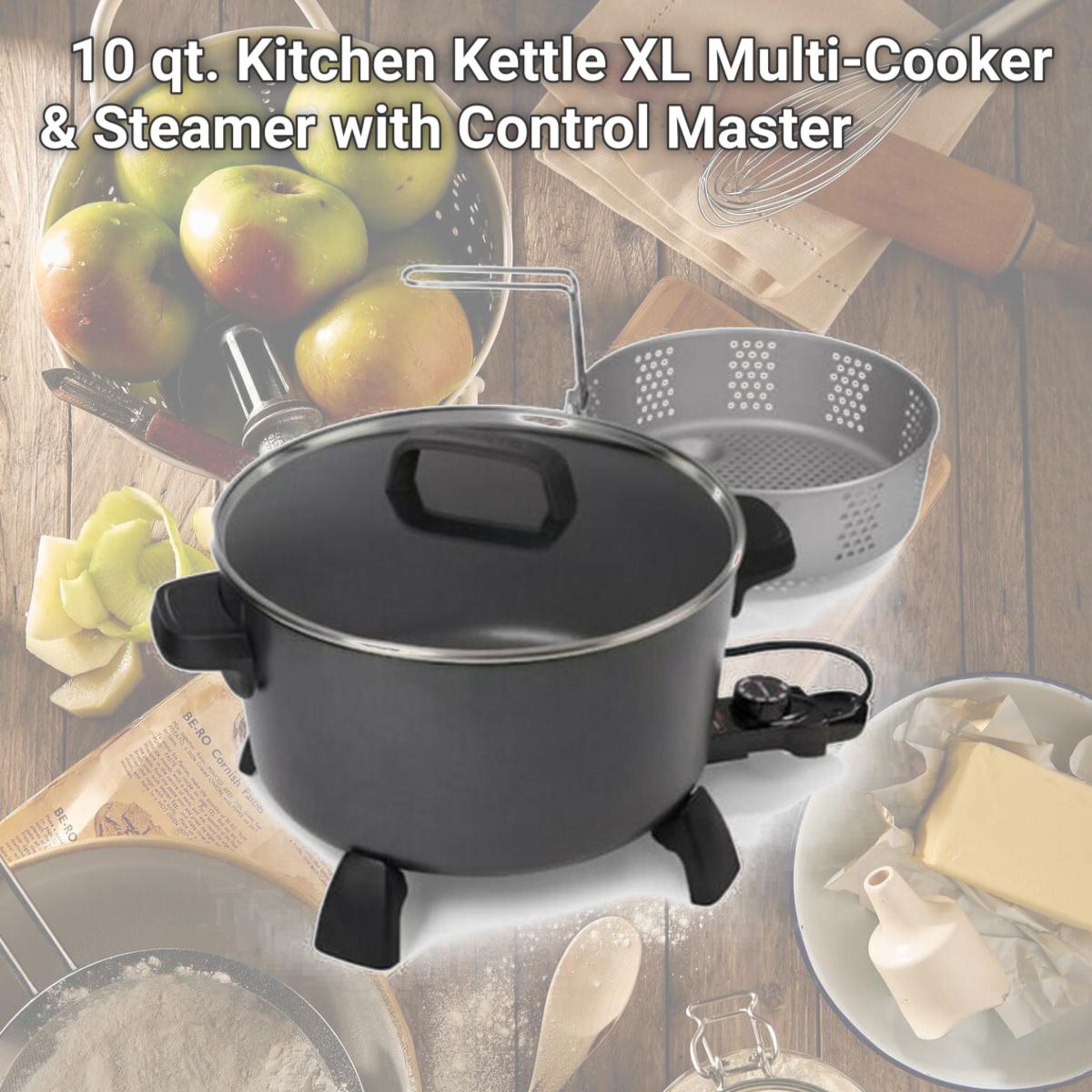 Picture of Presto 6009 10 qt. Kitchen Kettle XL Multi-Cooker & Steamer with Control Master