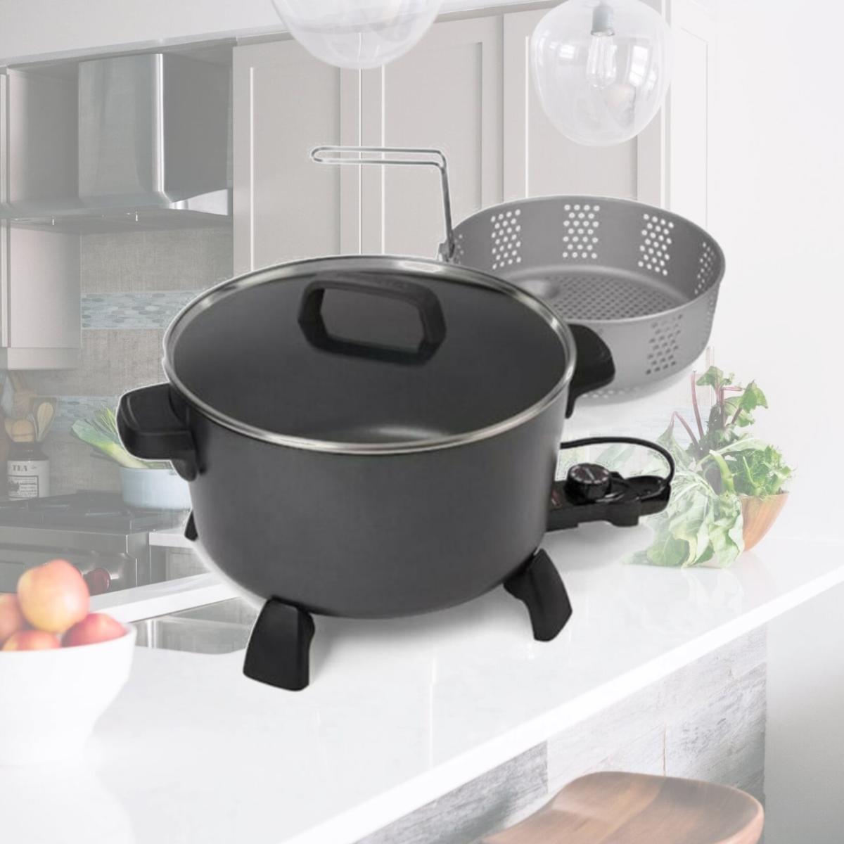 Picture of Presto 6009 10 qt. Kitchen Kettle XL Multi-Cooker & Steamer with Control Master