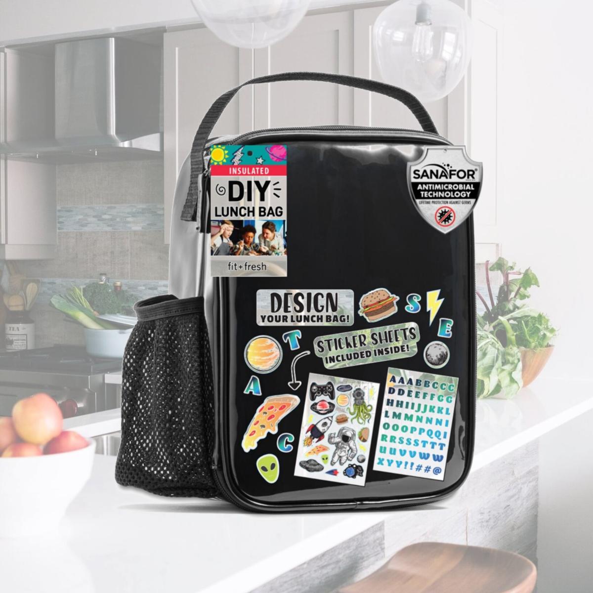 Picture of Fit & Fresh 2841KFFSC3051 DIY Black Lunch Bag