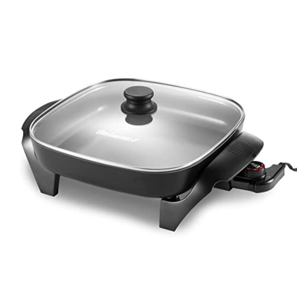UPC 717056131212 product image for EG2212 Healthy Ceramic Coated Electric Skillet - Dishwasher Safe - Rapid Heat up | upcitemdb.com