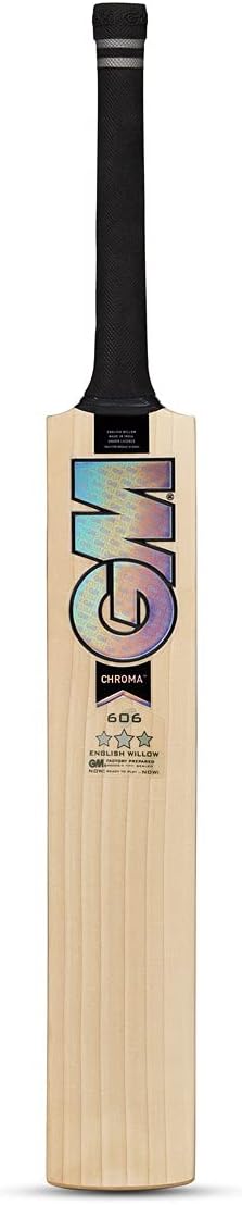 1602443 Chroma 606 English Willow Short Handle Cricket Bat - Multi Color - Men